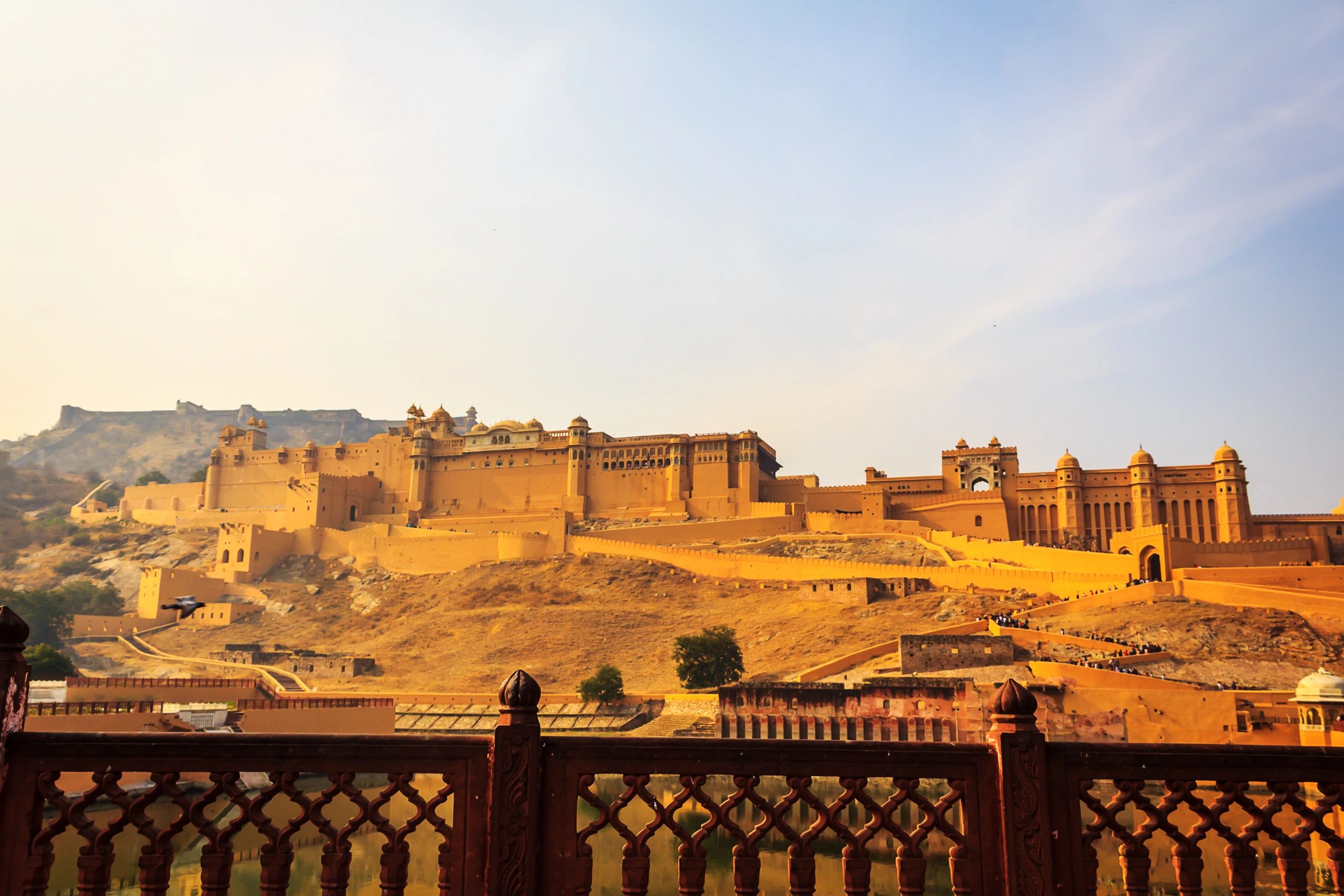 Jaipur fort background for customer support section